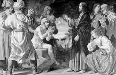 The Raising of Lazarus by Jan Tengnagel