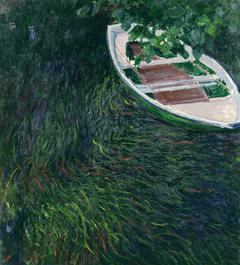 The row boat by Claude Monet