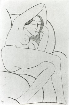 The Sofa - Arthur Eric Rowton Gill - ABDAG006161 by Eric Gill