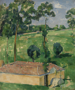 The Spring House (La Conduite d'eau) by Paul Cézanne