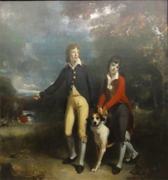 The Two Sons of the 1st Earl Talbot by Thomas Lawrence