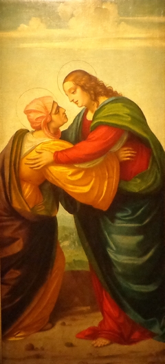 The Visitation by Marco d'Oggiono