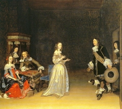 The Visitor by Gerard ter Borch