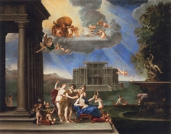 Toilet of Venus by Francesco Albani