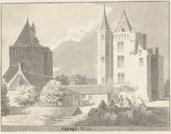 Torens van kasteel Suijt Wijk by Hendrik de Winter