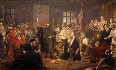 Union of Lublin by Jan Matejko