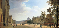 Unter den Linden (1852) by Eduard Gaertner