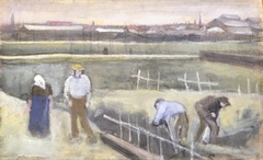 Diggers in Schenkweg by Vincent van Gogh