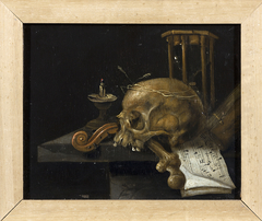 Vanitas stilleven by Jan Vonck