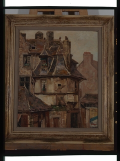 Vieilles maisons, rue des trois frères Merlin by Armand Moizan