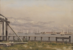 View from the Lime-kilns in Copenhagen by Christoffer Wilhelm Eckersberg