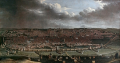 View of Brussels by Jan Baptist Bonnecroy