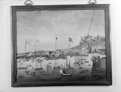 View of the Harbor at Canton by anonymous painter