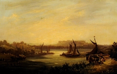 View of Windsor by Frederick Calvert