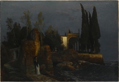 Villa by the Sea by Arnold Böcklin