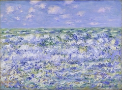 Waves Breaking by Claude Monet