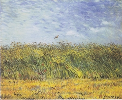 Wheatfield with Partridge by Vincent van Gogh