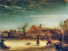 Winter Landscape by Rembrandt