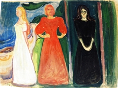 Woman by Edvard Munch