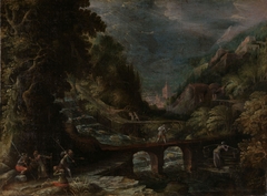 Woodland Scene by Frederik van Valckenborch