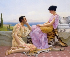 Youth and Time by John William Godward