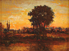 Zonsondergang by Charles Claessens